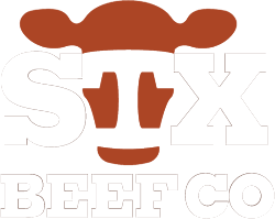 STX Beef Company logo in white